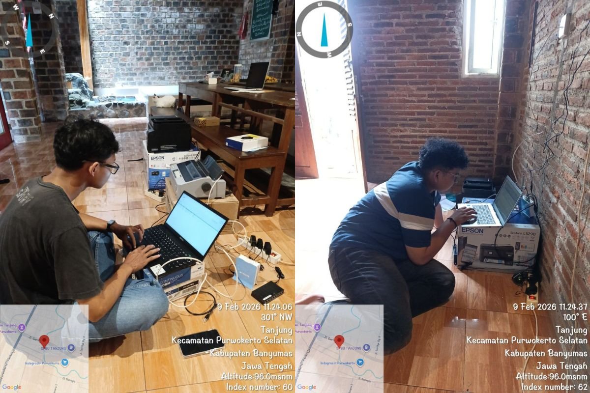 Proses Implementasi Infrastruktur Jaringan untuk Sistem BCL Group